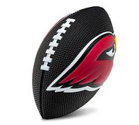 Franklin Sports NFL Arizona Cardinals Football - Kids Foam Football - Soft Football - Mini Size - Perfect for Gameday - 8.5" 3D Logos!