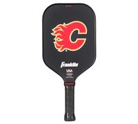 Franklin Sports NHL Calgary Flames Pickleball Paddle - Official NHL Team Rackets - USAP (USAPA) Approved Premium Quality Pickleball Paddles - Authentic Team Logos + Colors