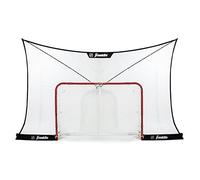 Franklin Sports NHL Hockey Goal Backstop Net - Fibertech Street Hockey Sports Backstop Netting - Large Size Target Net - 12' x 7',Black