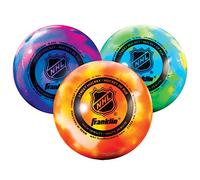 Franklin Sports NHL Street Hockey Balls - No Bounce Outdoor Street and Roller Hockey Balls - Official Size for Youth and Adult Street Hockey - Assorted Colors - 1, 2, 3, and 15 Bulk Packs