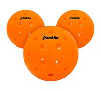 Franklin Sports Outdoor Pickleballs - X-40 Pickleball Balls - USA Pickleball (USAPA) Approved - 3 Pack Outside Pickleballs - Lava - US Open Ball