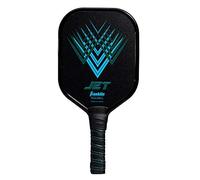 Franklin Sports Pickleball Paddle - Aluminum Pickleball Racket - Jet Pickleball Paddle - Blue - USA Pickleball (USAPA) Approved - 8mm Thick Core