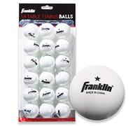 Franklin Sports Ping Pong Balls - Official Size 40mm Table Tennis Balls - One Star Professional - Durable High Performance - White - 18 Pack