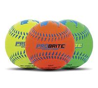 Franklin Sports - Pro Brite - Neon Rubber Teeball - MLB - Youth Tball - Baseball + Softball - Indoor & Outdoor Use