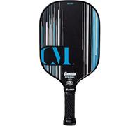 Franklin Sports Pro Pickleball Paddle - Christine McGrath Pro Player Tournament Paddle - Polypropylene Core Racket with Max Grit Surface - USA Pickleball (USAPA) Approved - Blue - 16mm Core