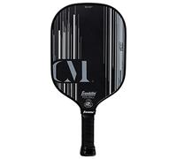 Franklin Sports Pro Pickleball Paddle - Christine McGrath Pro Player Tournament Paddle - Polypropylene Core Racket with Max Grit Surface - USA Pickleball (USAPA) Approved - Black - 16mm Core