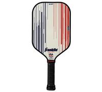 Franklin Sports Pro Pickleball Paddles - Signature Series Pro Pickleball Paddle with MaxGrit Surface - USA Pickleball (USAPA) Approved Tournament Pickleball Paddle - 16mm Polypropylene Core - White