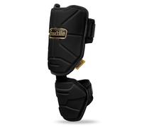 Franklin Sports Protective Elbow Guard, Unisex Adult, Black/Gold