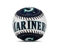 Franklin Sports Seattle Mariners MLB Team Baseball - MLB Team Logo Soft Baseballs - Toy Baseball for Kids - Great Decoration for Desks and Office