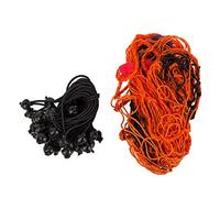 Franklin Sports Soccer Rebounder Replacement Net -Trainers - Bungee Cords Included - 4' x 6' Foot Net,Orange