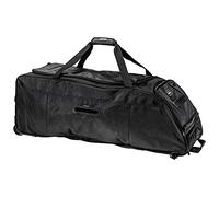 Franklin Sports Traveler Roller - Baseball and Softball - Equipment Bag - Compartment- Black - 1680D Polyester - Water Resistant- Black