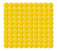 Franklin Sports X-26 Indoor Pickleballs - USA Approved Tournament Balls - Bulk 100 Pack - Yellow