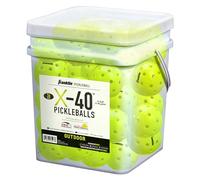 Franklin Sports X-40 Yellow Outdoor Pickleballs - USAPA Regulation Size - 36 Pack Bulk Set