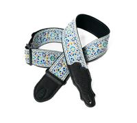 Franklin Strap 2" Retro Folk Guitar Strap (Light Blue)