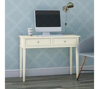 Franklin Writing Desk - 2 Drawer - White - 7919013COMUK
