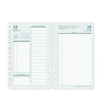 FranklinCovey - Original Two Page Per Day Ring-Bound Planner (Compact, Jan 2026 - Dec 2026)