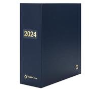 FranklinCovey - Storage Binder for FranklinCovey Planners | Protect Past and Future Planner Pages (Classic, Navy)