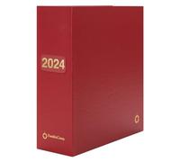 FranklinCovey - Storage Binder - Protect Past and Future Planner Pages (Classic, Red)