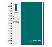 FranklinCovey - Undated Planner | Weekly - Wire-Bound Planner (7” x 8.5” X 1”)
