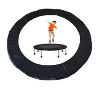 Frankls Trampoline spring cover, PVC Trampoline Replacement Safety Pad Edge Protection, 6ft 8ft 10ft 12ft 14ft 15ft 16ft trampoline padding replacement (14FT,Black)