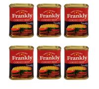 Frankly Corned Beef 340g Tender, Savoury Canned Beef for Sandwiches, Salads & Home-Style Recipes Ready to Eat Pantry Essential Assorted Pack Sizes (Pack of 6)
