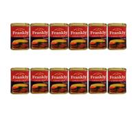 Frankly Corned Beef 340g Tender, Savoury Canned Beef for Sandwiches, Salads & Home-Style Recipes Ready to Eat Pantry Essential Assorted Pack Sizes (Pack of 12)