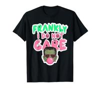 Frankly Do Not Care Costume Frankenstein Costume Monster Value Graphic T-Shirt