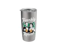 Frankly I Need Another Round Drinking St Patrick Day Stainless Steel Insulated Tumbler