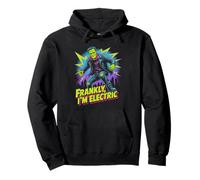 Frankly I'm Electric Funny Frankenstein Monster Halloween Pullover Hoodie