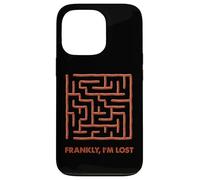 Frankly I'm Lost Funny Sausage Meat Lover Maze Design Case for iPhone 13 Pro