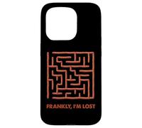 Frankly I'm Lost Funny Sausage Meat Lover Maze Design Case for iPhone 15 Pro