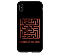 Frankly I'm Lost Funny Sausage Meat Lover Maze Design Case for iPhone XS Max