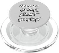 Frankly my dear I don't give a damn | Movie Quote PopSockets PopGrip for MagSafe