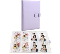 Frankmate 256 Pockets Mini Photo Album for Fujifilm Instax Mini Camera, Leather Photo Album Bookshelf Picture Album Book Simple Design