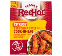Frank's Citrusy California Style Cook In Bag 25g