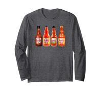 Frank's RedHot Bottles of Hot Sauce Funny Long Sleeve T-Shirt