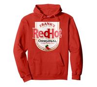 Frank's RedHot Label Casual Costume Hot Sauce Bottle Pullover Hoodie