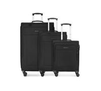 Franky Melbourne 3.0, black, Kofferset (3-teilig), Suitcase set