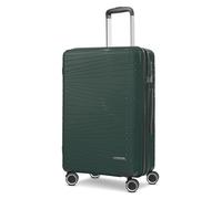 Franky Dallas 3.0 4 Wheeled Hard Case, Olive, Koffer M 65 cm erweiterbar, Suitcase with double wheels and TSA lock