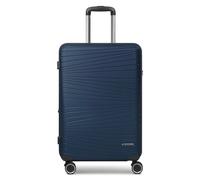 Franky Dallas 3.0 4-wheeled trolley M 65 cm with expansion fold blue