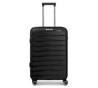 Franky London 4 wheels Trolley M 65 cm with expansion pleat black