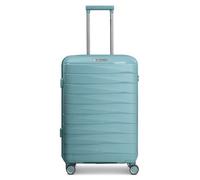 Franky London 4 wheels Trolley M 65 cm with expansion pleat green