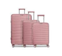 Franky London Parent, rose, Kofferset + (3-teilig), Hard luggage