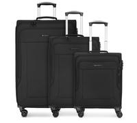 Franky Melbourne 3.0, black, Kofferset (3-teilig), Suitcase set