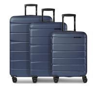 Franky Munich 4.0 4 wheels Suitcase set 3-piece Expandable blue