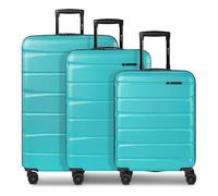 Franky Munich 4.0 4 wheels Suitcase set 3-piece Expandable green