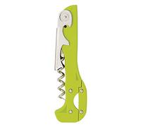 Franmara Boomerang Two-Step Corkscrew Wine Opener with Built-In Foil Cutter and Bottle Opener - Green
