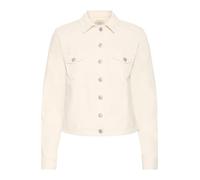 fransa FRVOTWILL Women's Denim Jacket, Transition Jacket, Short Jacket, Whisper White (110701), 12