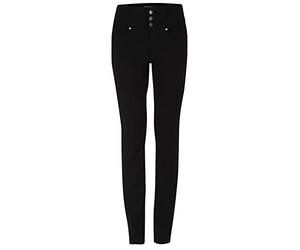 fransa Zalin 2 Women's Skinny Fit Trousers, (Noos) Black (60096), 14