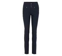 fransa Zalin 2 Women's Skinny Fit Trousers, (Noos) Dark Peacoat (60468), 14